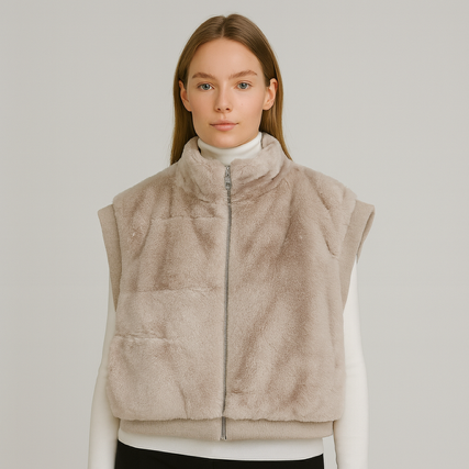 Faux Fur Vest